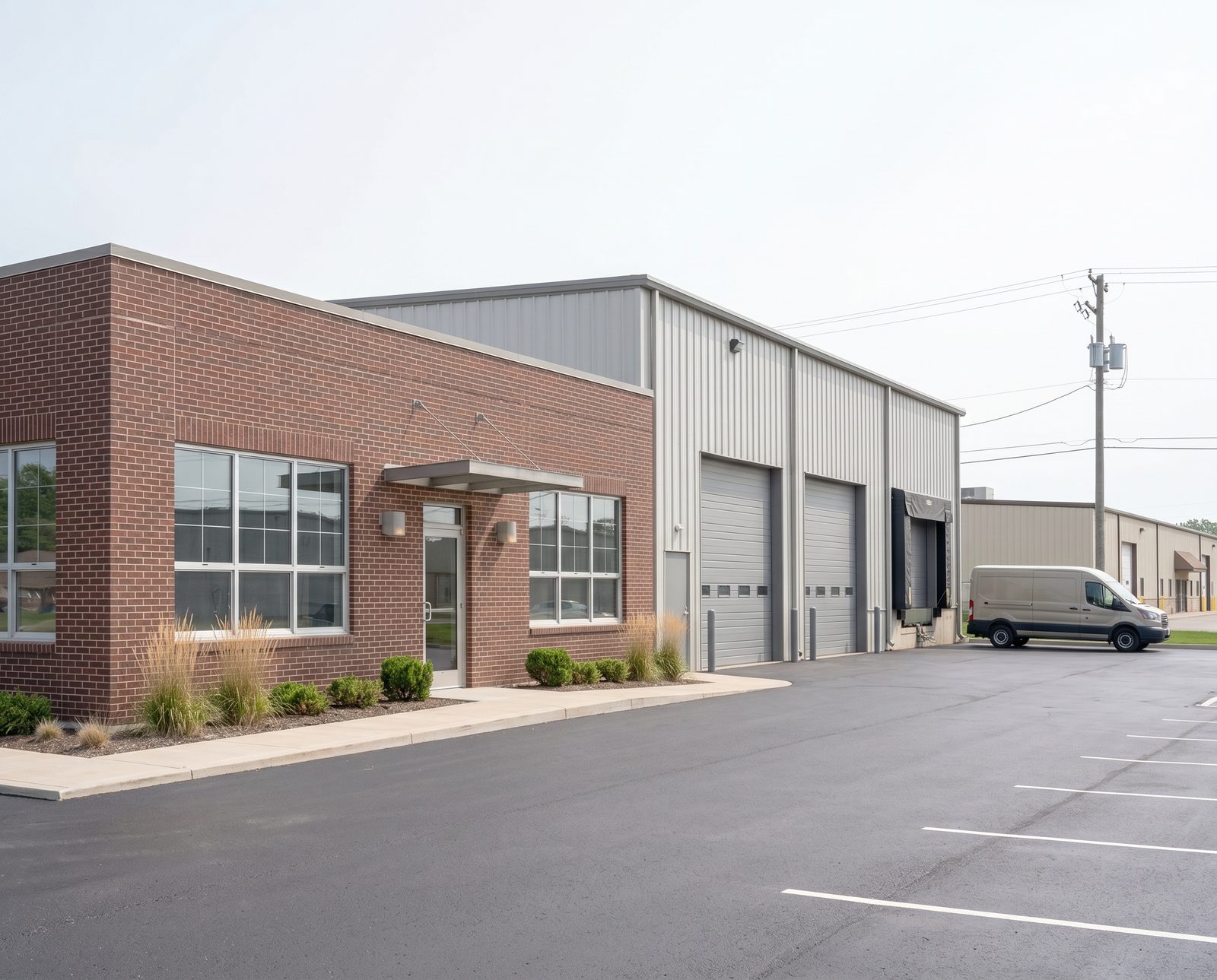 Commercial building in Clarksville, Indiana